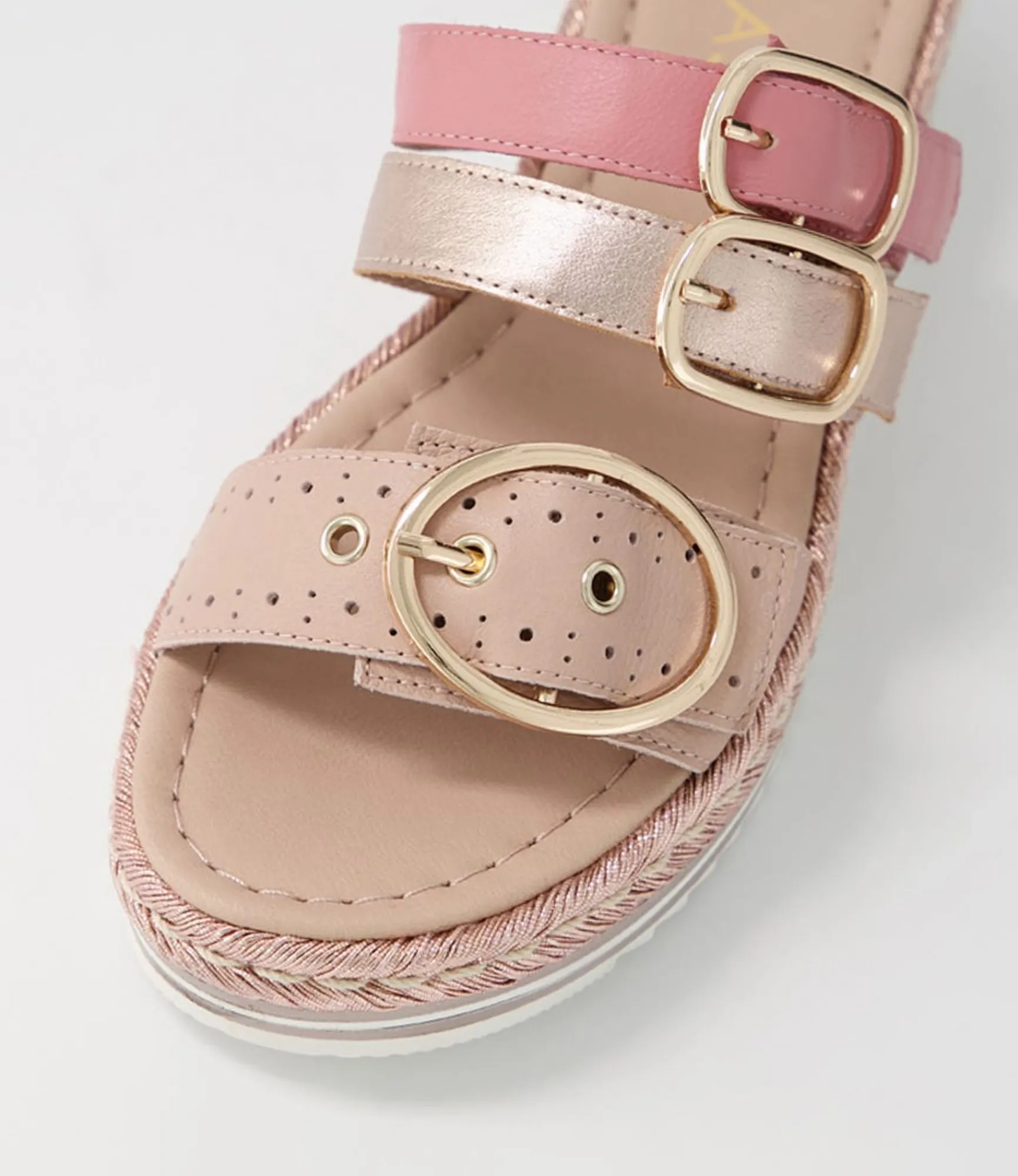 Shop Midas Shoes Abba Rose Multi Slides