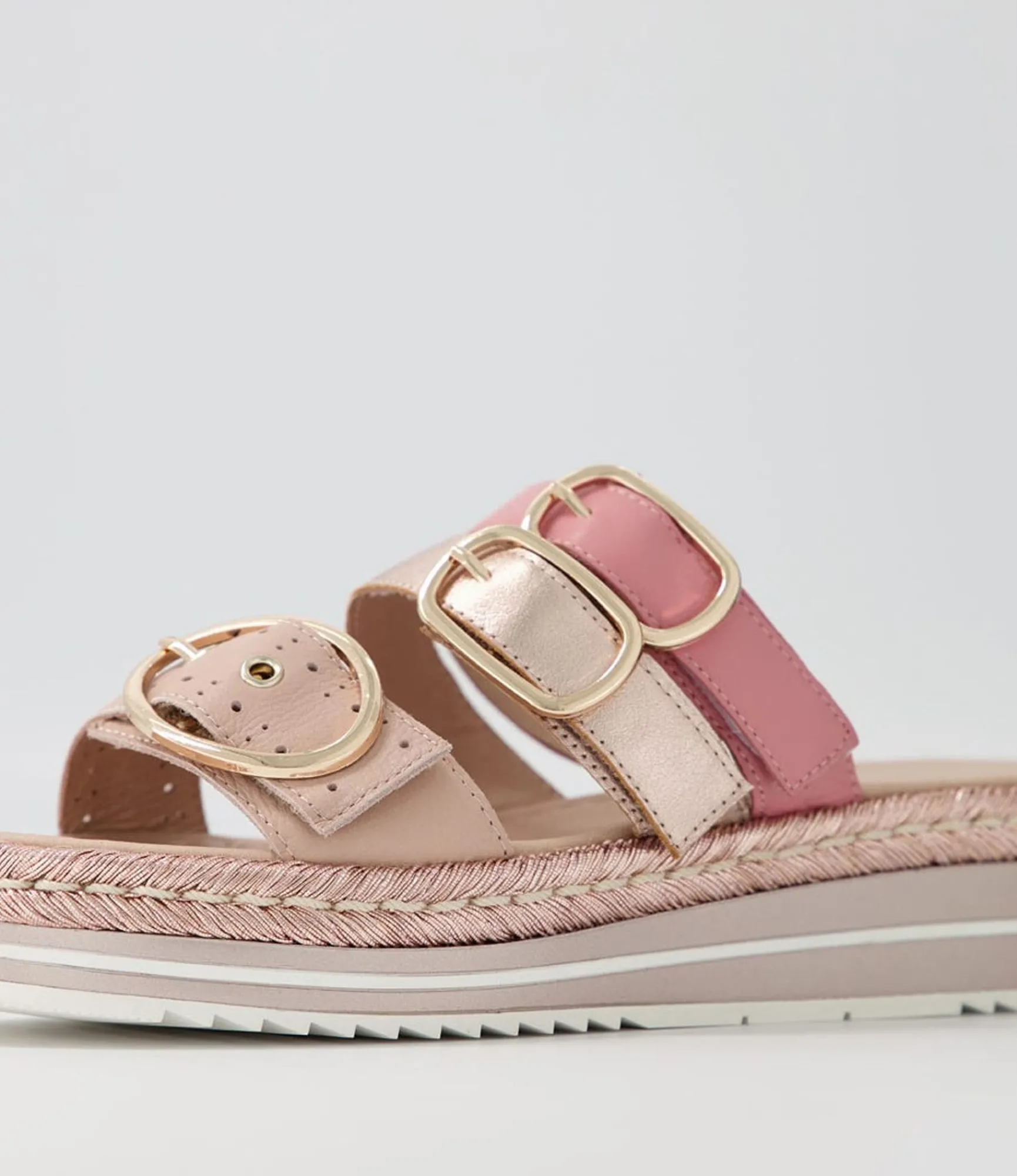 Shop Midas Shoes Abba Rose Multi Slides