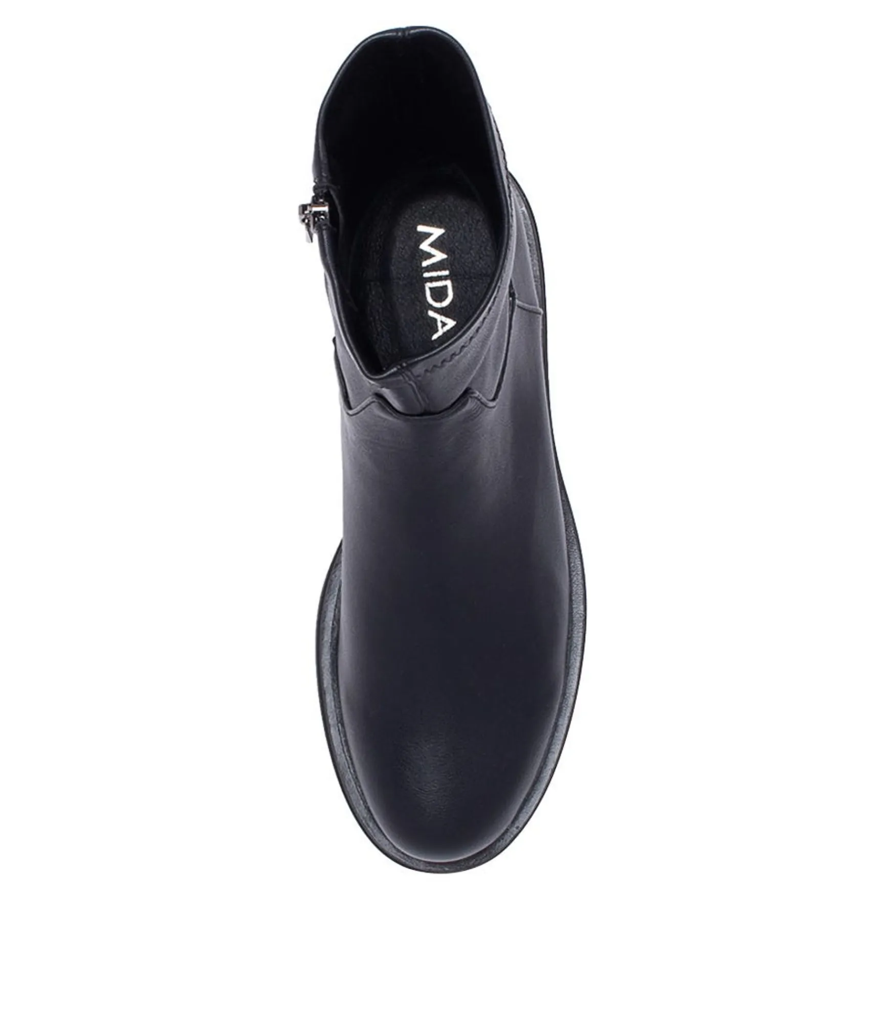 Best Midas Shoes Aila Black Stretch Ankle Boots
