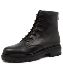 Hot Midas Shoes Albus Black Leather