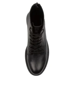 Hot Midas Shoes Albus Black Leather