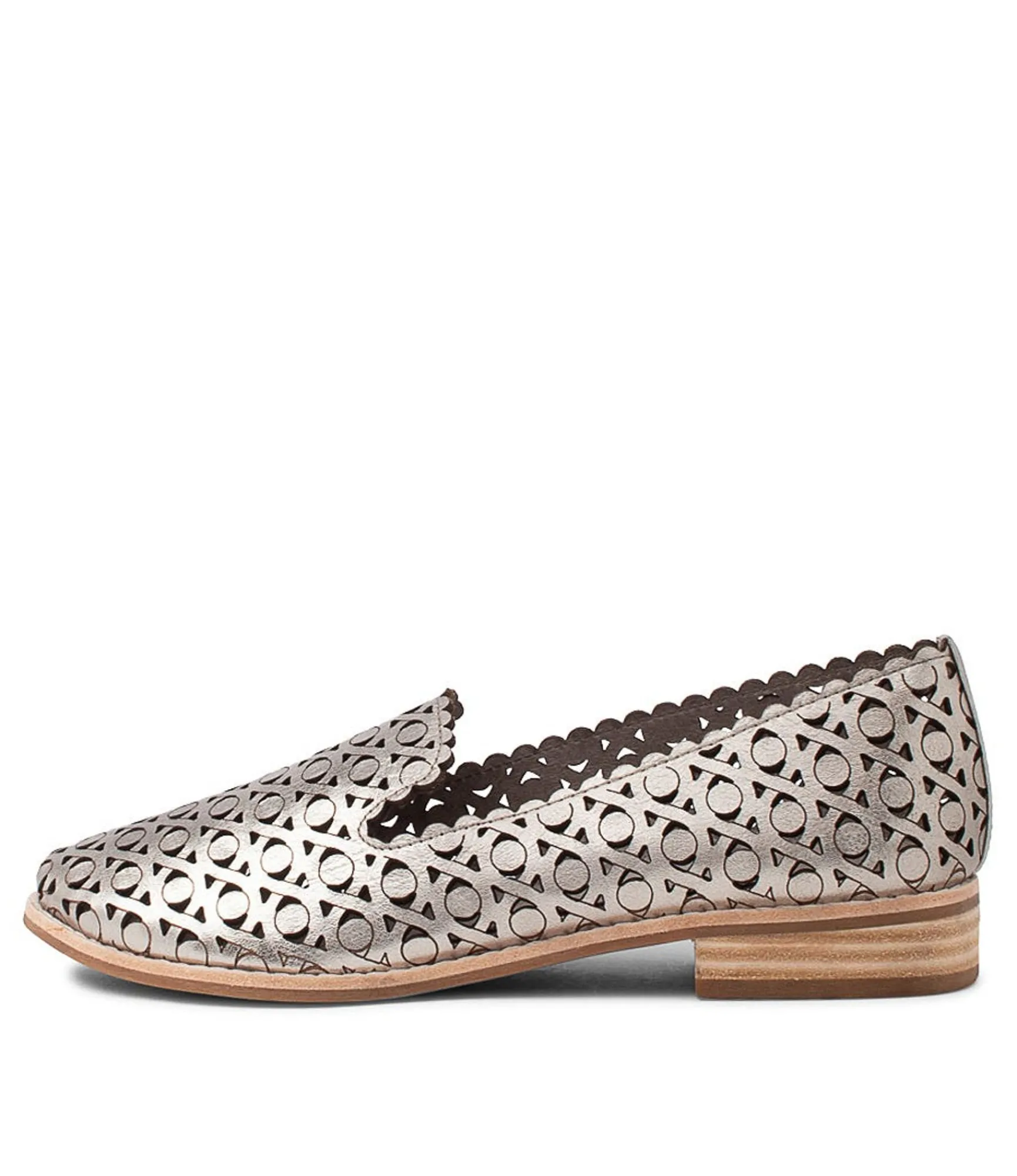 Cheap Midas Shoes Alder Argento Leather Loafers