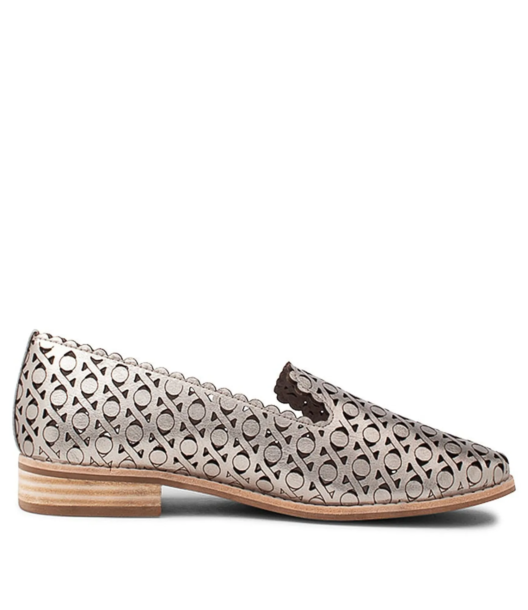 Cheap Midas Shoes Alder Argento Leather Loafers