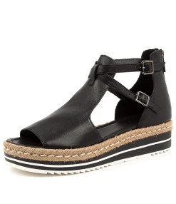 Fashion Midas Shoes Alexus Black Leather