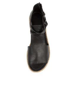 Fashion Midas Shoes Alexus Black Leather