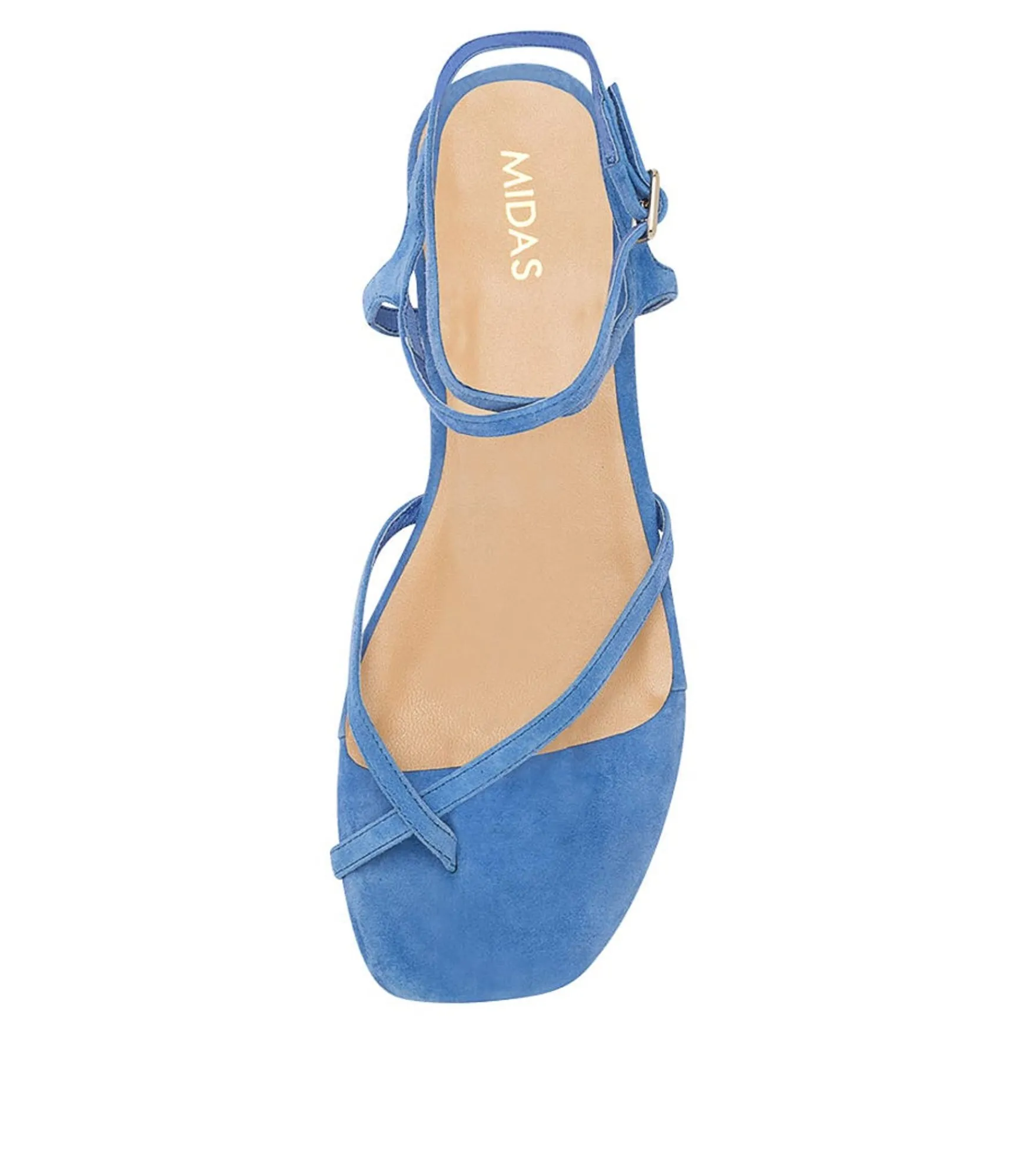 Online Midas Shoes Aliah Blue Suede