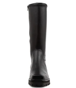 Best Midas Shoes Alust Black Stretch Knee High Boots