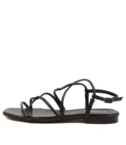 Fashion Midas Shoes Amari Black Leather