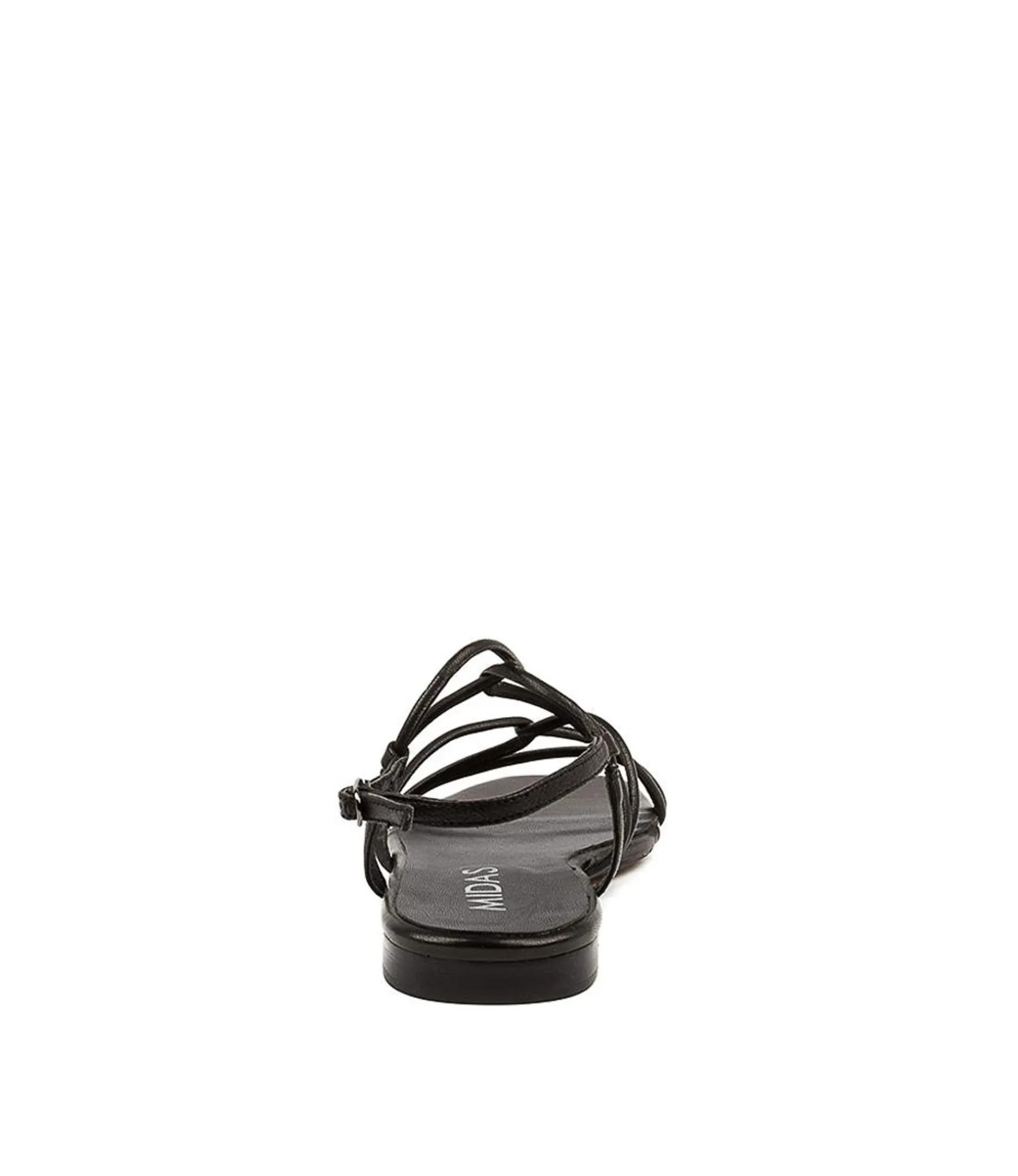Fashion Midas Shoes Amari Black Leather