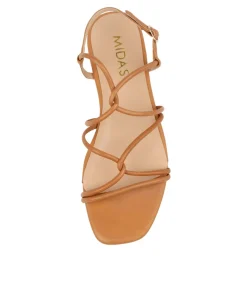 Best Sale Midas Shoes Amari Dk Tan Leather