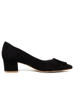 Clearance Midas Shoes Ameerie Black Suede