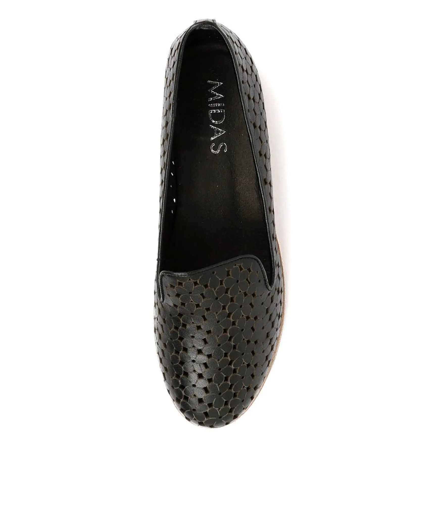 Best Midas Shoes Analise Black Leather
