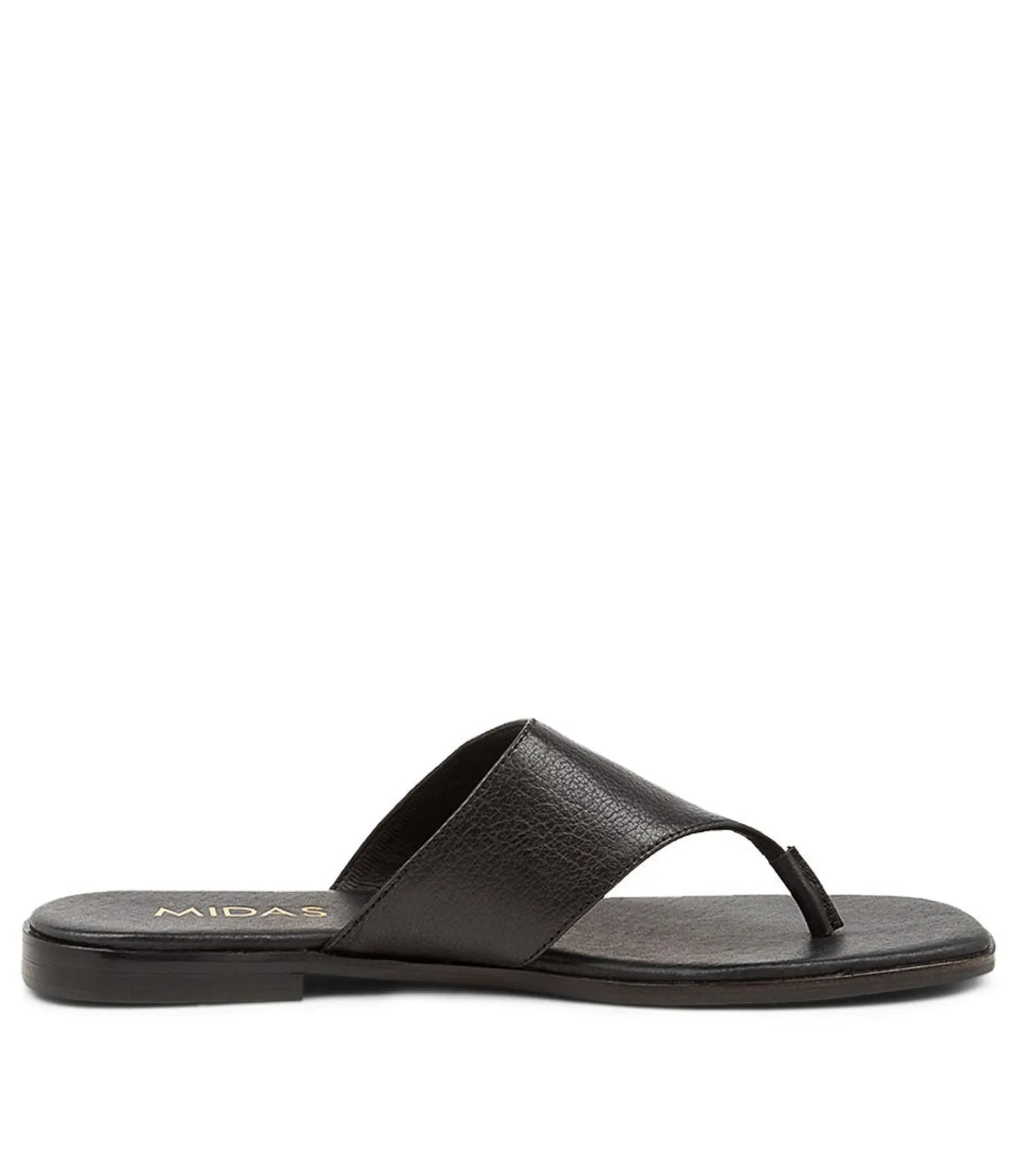 Online Midas Shoes Anda Black Leather