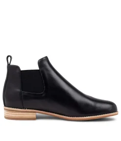 Cheap Midas Shoes Arbour Black Leather Chelsea Boots