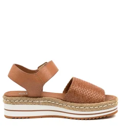 Cheap Midas Shoes Arli Tan Weave-Leather