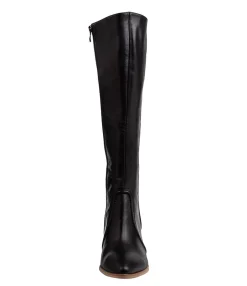 Fashion Midas Shoes Armin Black Leather Knee High Boots Nh