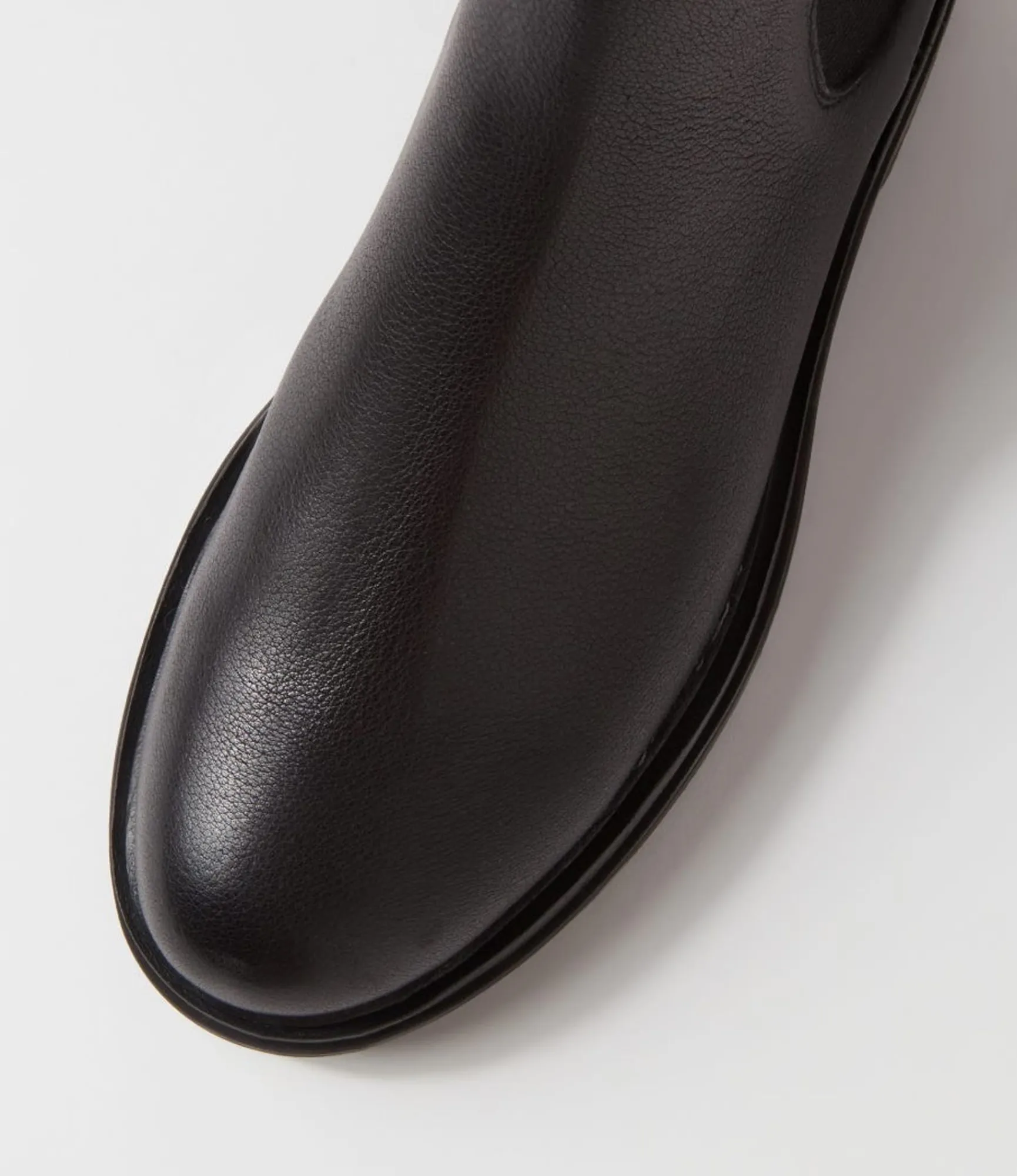 Clearance Midas Shoes Armours Black Leather Chelsea Boots