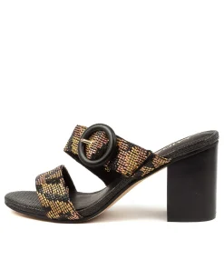 Clearance Midas Shoes Asha Tan Multi Woven