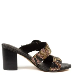 Clearance Midas Shoes Asha Tan Multi Woven