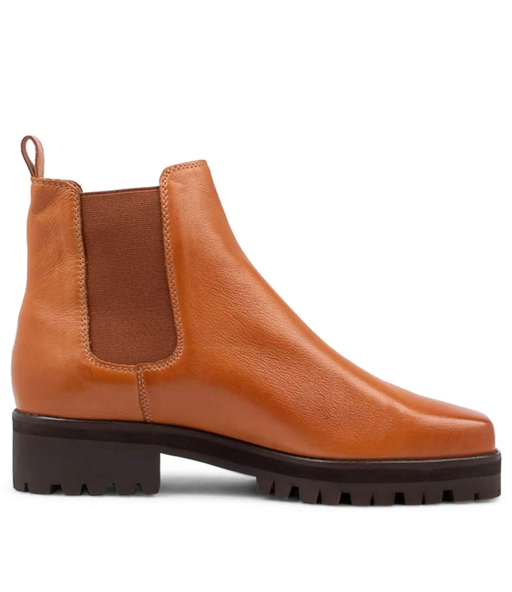 Cheap Midas Shoes Ashli Tan Leather Chelsea Boots