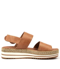 Fashion Midas Shoes Athens Dk Tan Leather