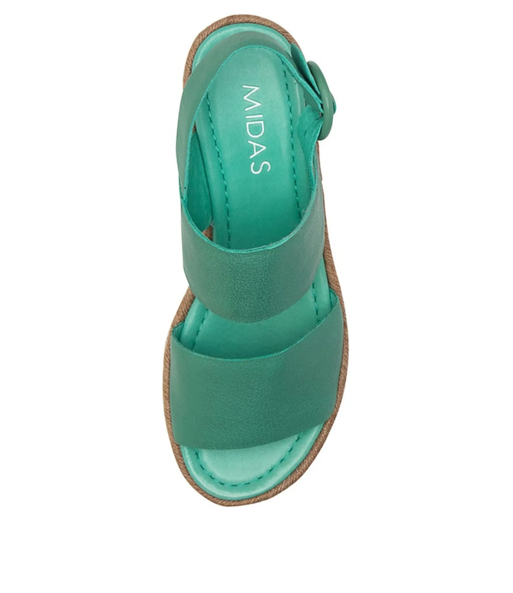 Hot Midas Shoes Athens Jade Leather