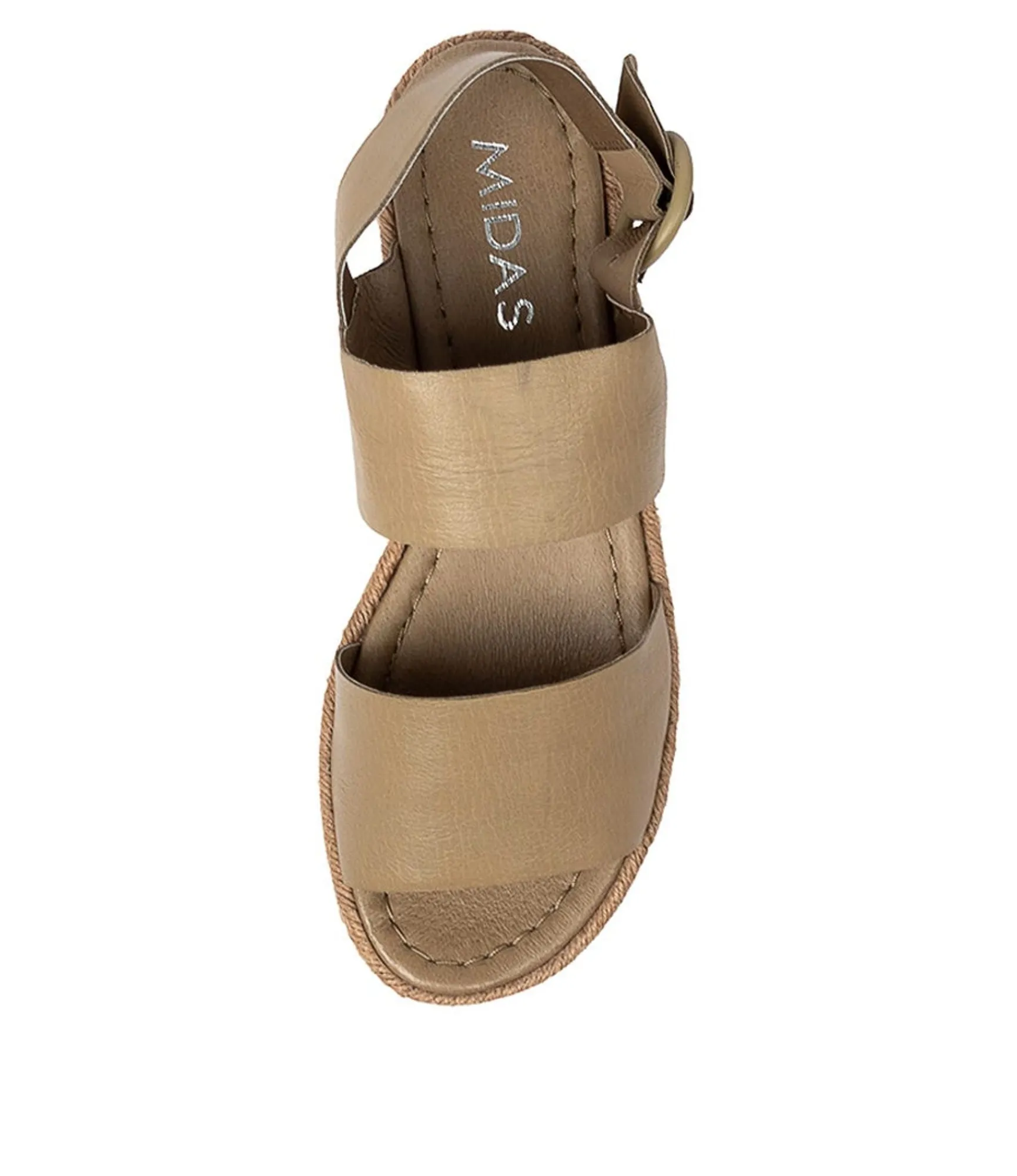Best Midas Shoes Athens Khaki Leather