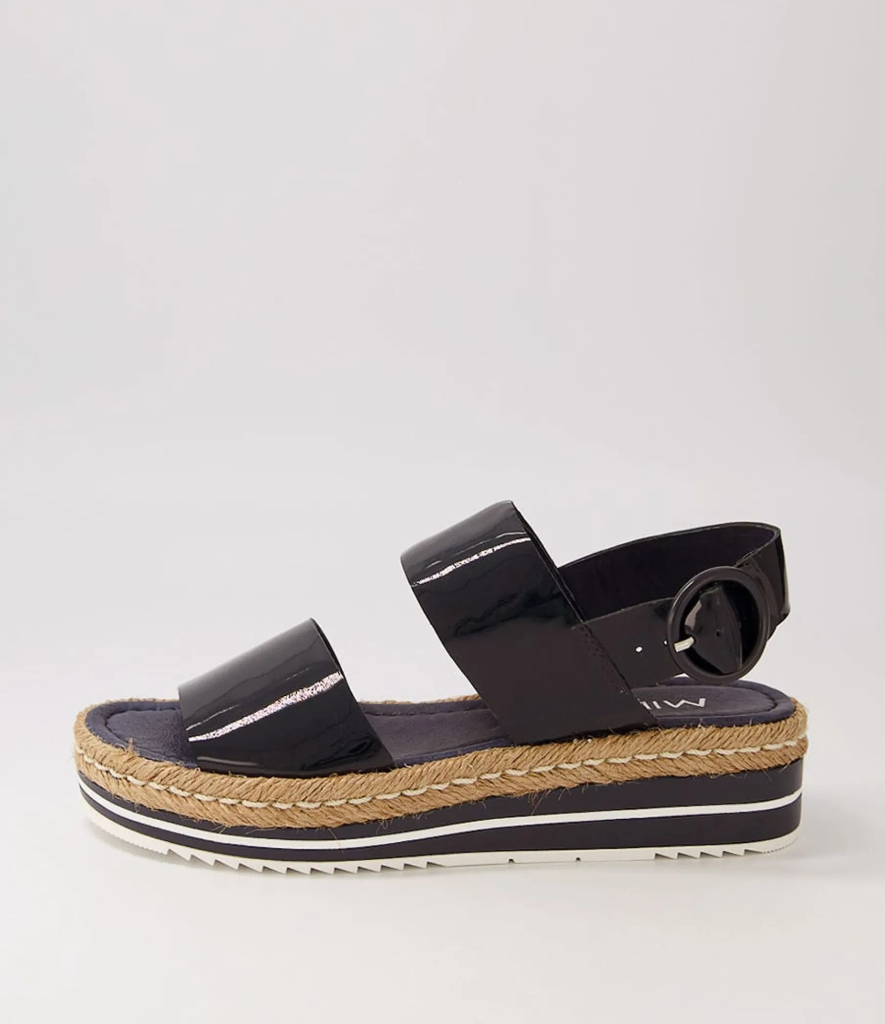 Flash Sale Midas Shoes Athens Navy Patent Leather Sandals