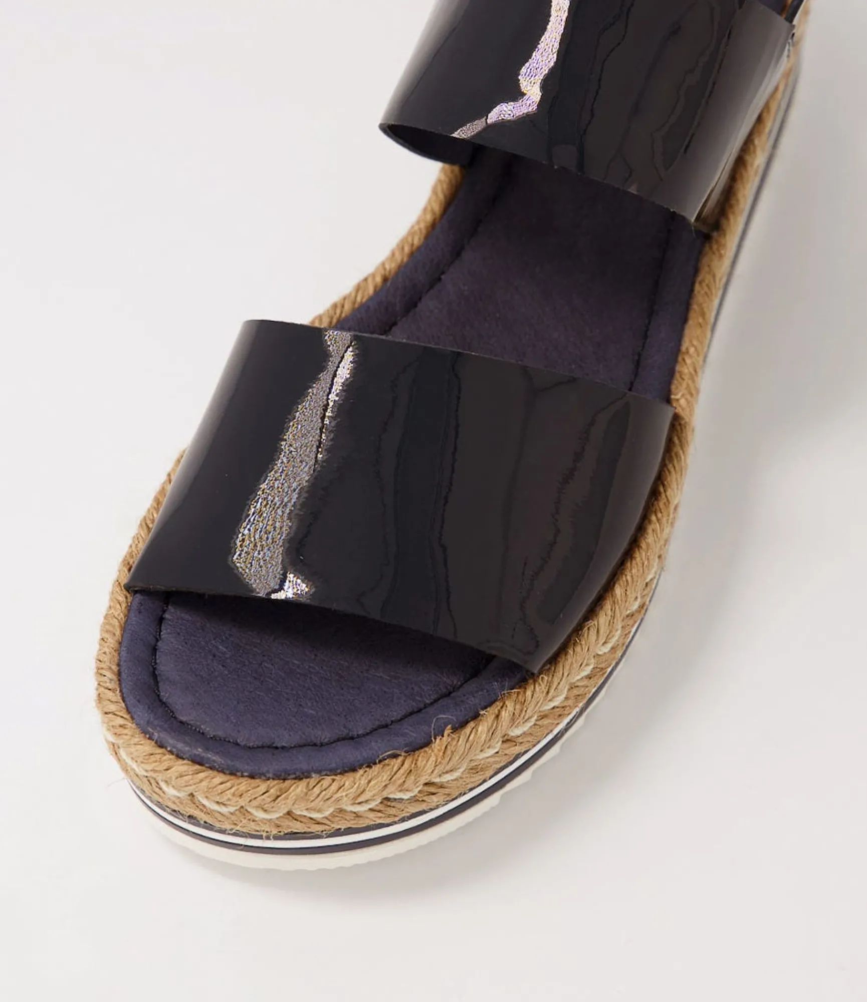 Flash Sale Midas Shoes Athens Navy Patent Leather Sandals