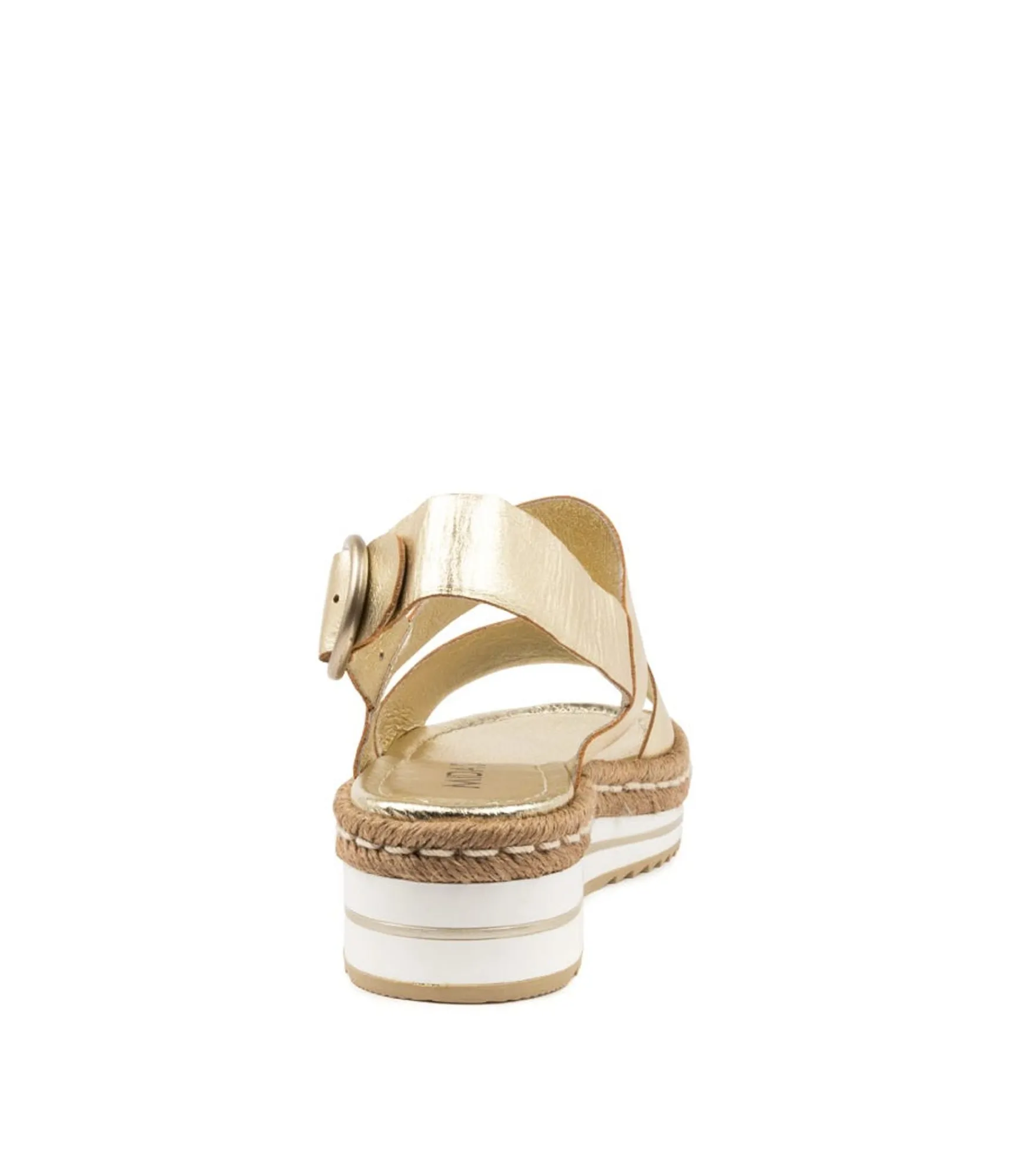 Online Midas Shoes Athens Pale Gold Leather