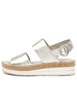 Hot Midas Shoes Athens Silver Leather