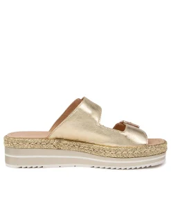 Cheap Midas Shoes Axil Pale Gold Leather
