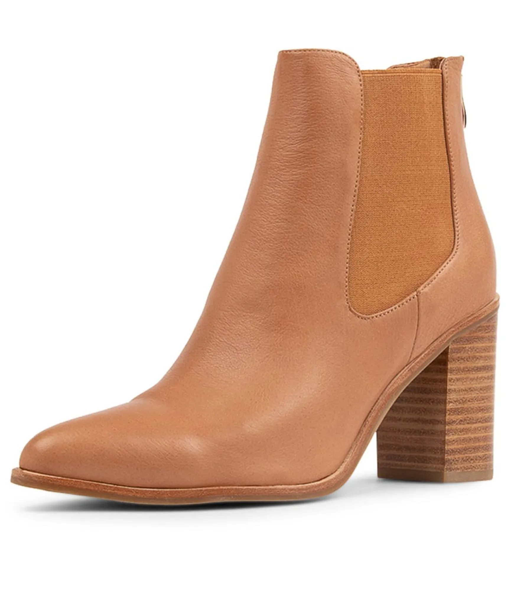 Discount Midas Shoes Babes Dark Tan Leather Chelsea Boots