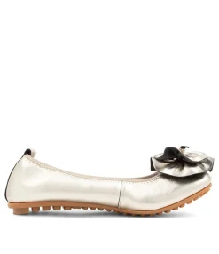 Flash Sale Midas Shoes Baha Argento Leather Ballets