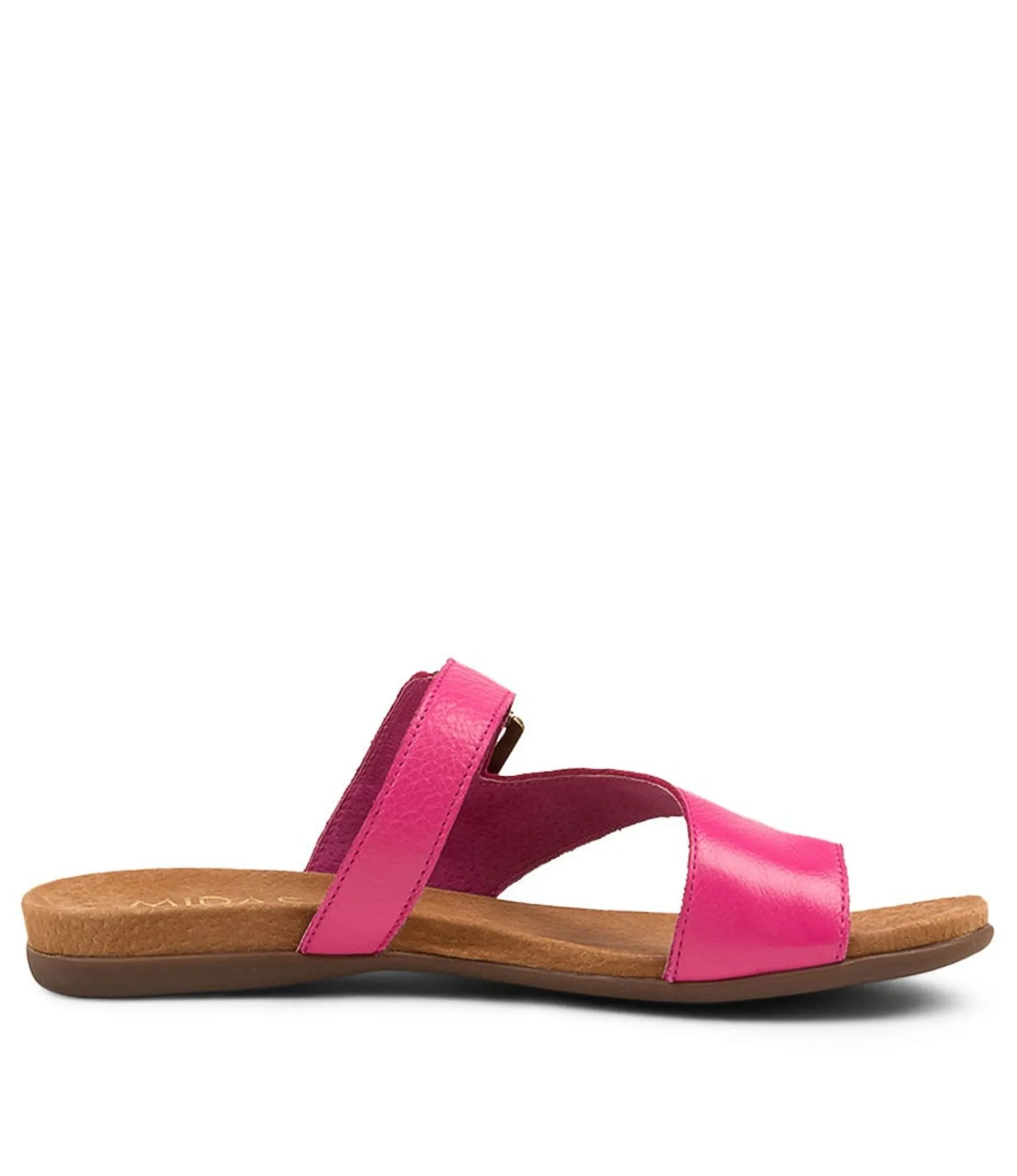 Shop Midas Shoes Bally Fuchsia Leather