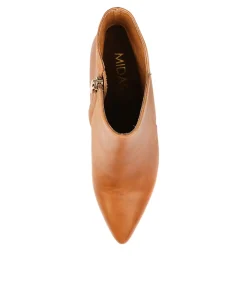 Sale Midas Shoes Bambina Tan Leather