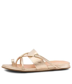 Clearance Midas Shoes Barri Champagne Leather