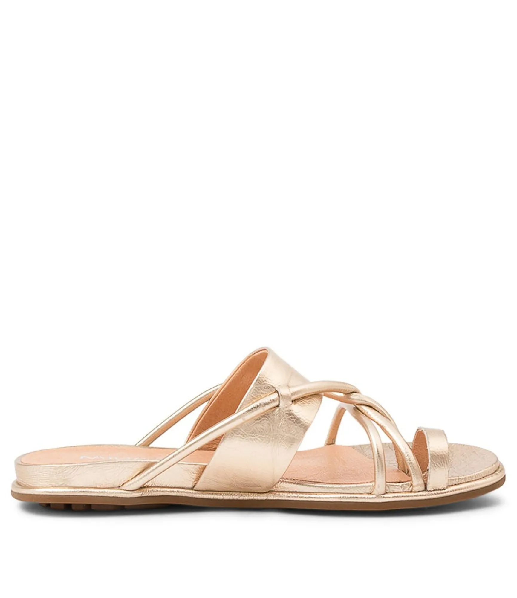 Clearance Midas Shoes Barri Champagne Leather