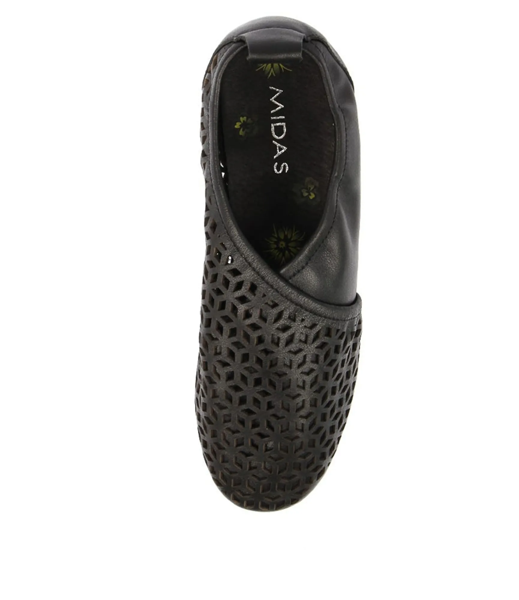 Store Midas Shoes Barrie Black Leather