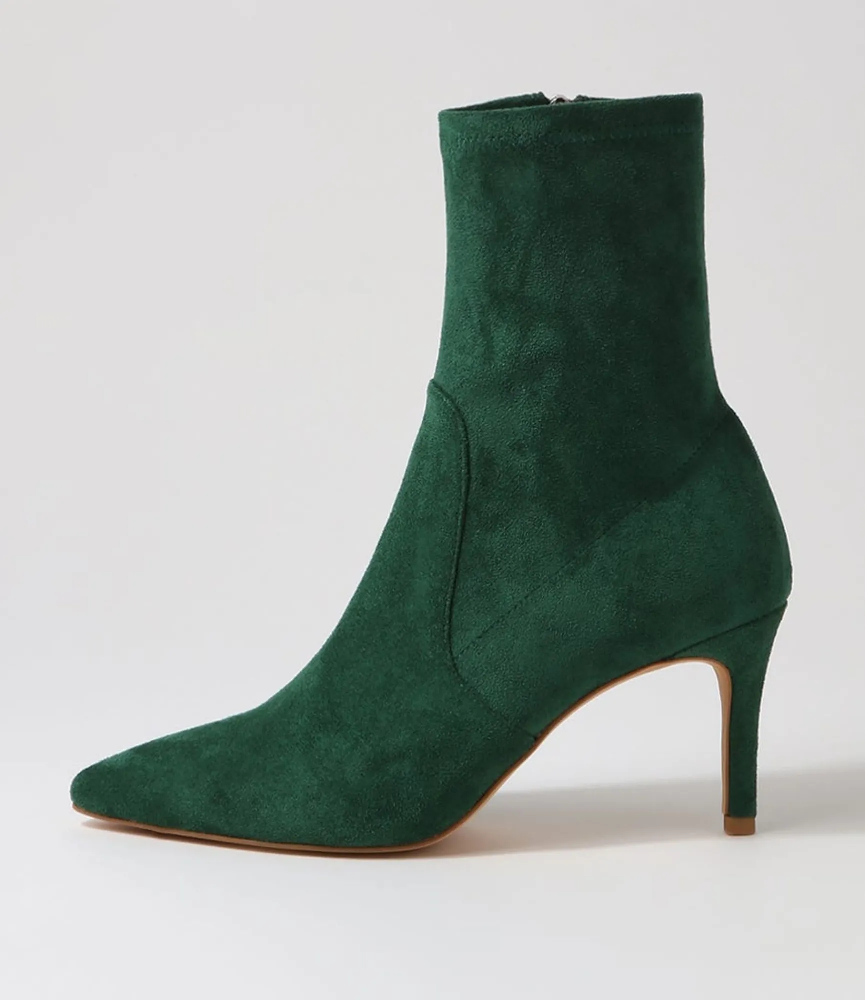 Sale Midas Shoes Beauty Emerald Stretch Microsuede Ankle Boots