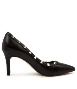 Clearance Midas Shoes Beckry Black Leather