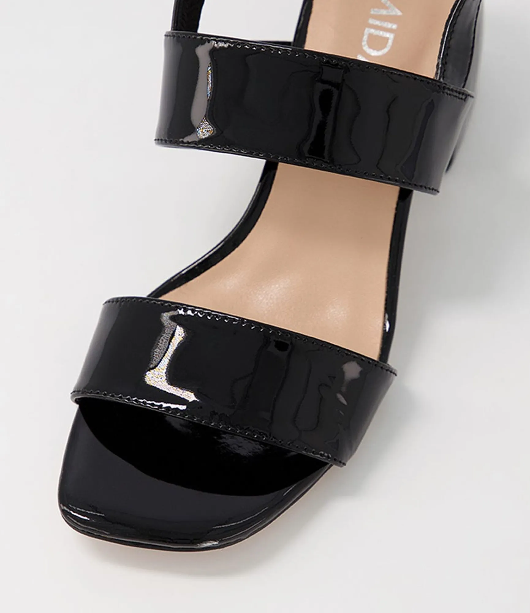 Hot Midas Shoes Bellar Black Patent Leather Sandals
