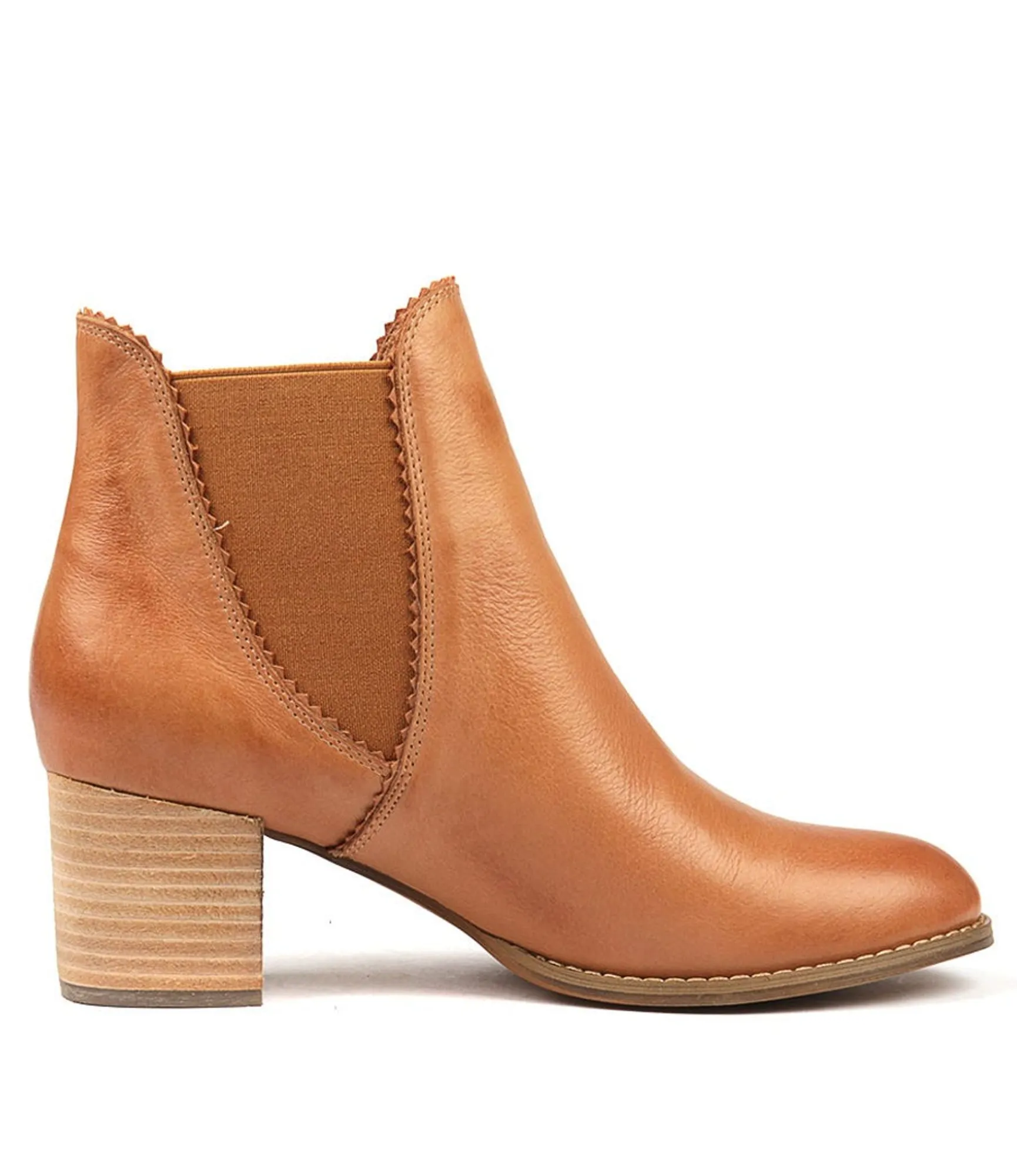 Hot Midas Shoes Belle Dk Tan Leather