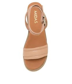 Fashion Midas Shoes Bellon Rose Leather