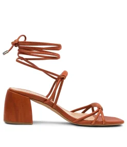 Clearance Midas Shoes Bentley Orange Leather