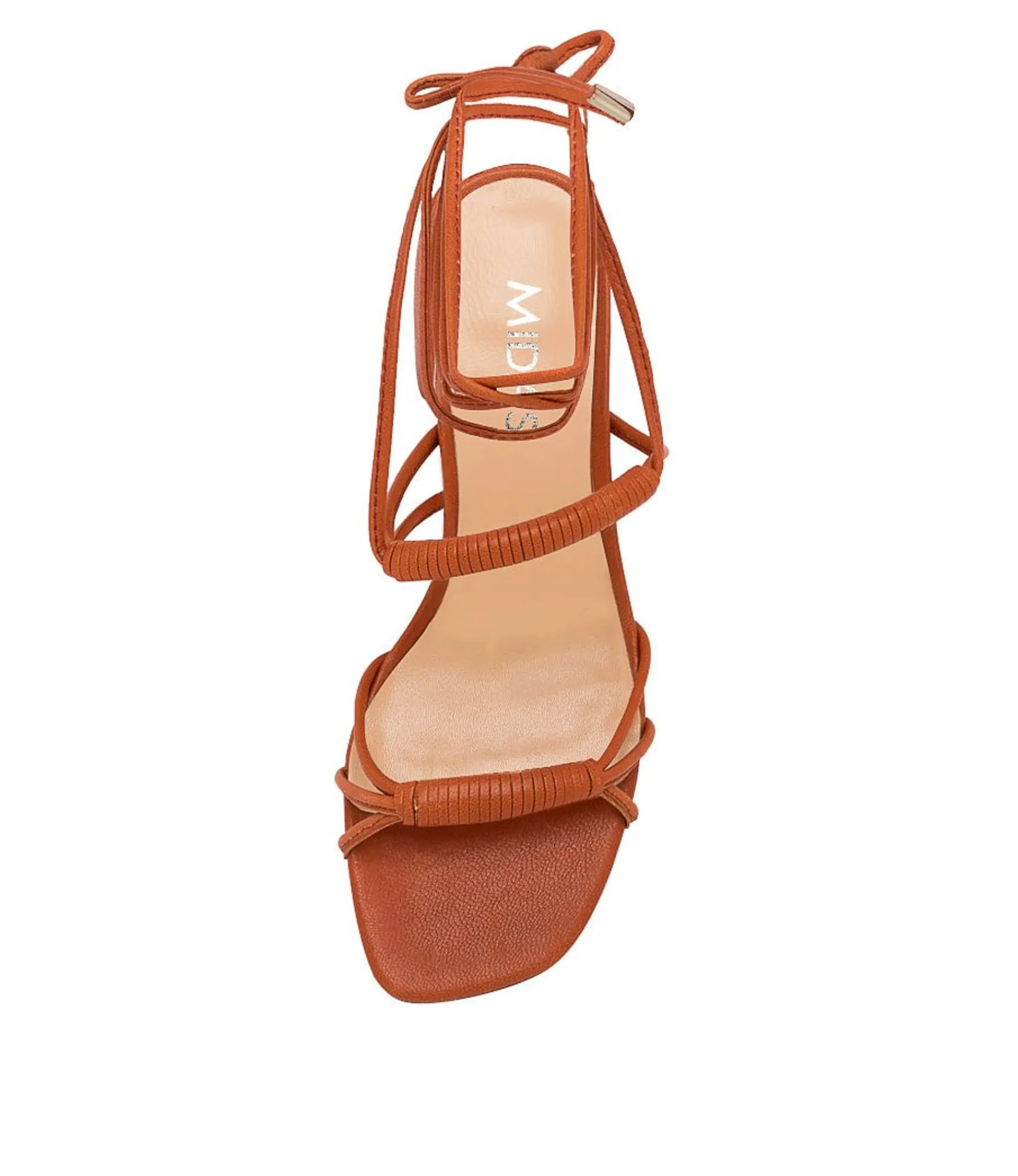 Clearance Midas Shoes Bentley Orange Leather
