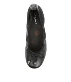 New Midas Shoes Berlin Black Leather
