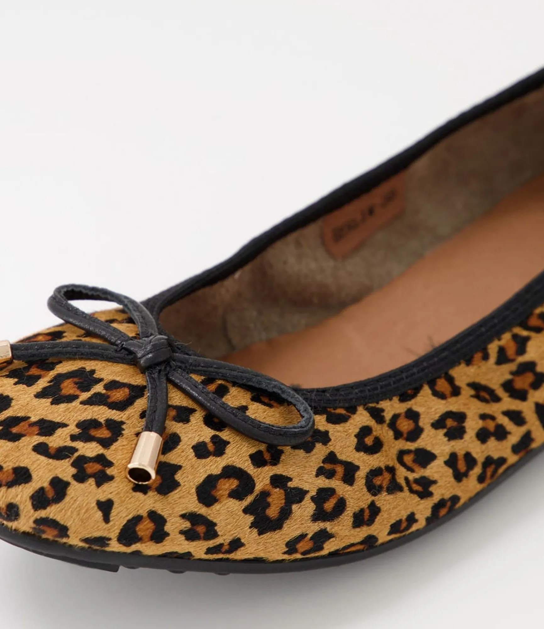 Online Midas Shoes Berlin Leopard Pony Ballet Flats