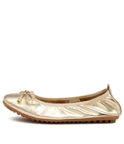 Best Sale Midas Shoes Berlin Pale Gold Leather