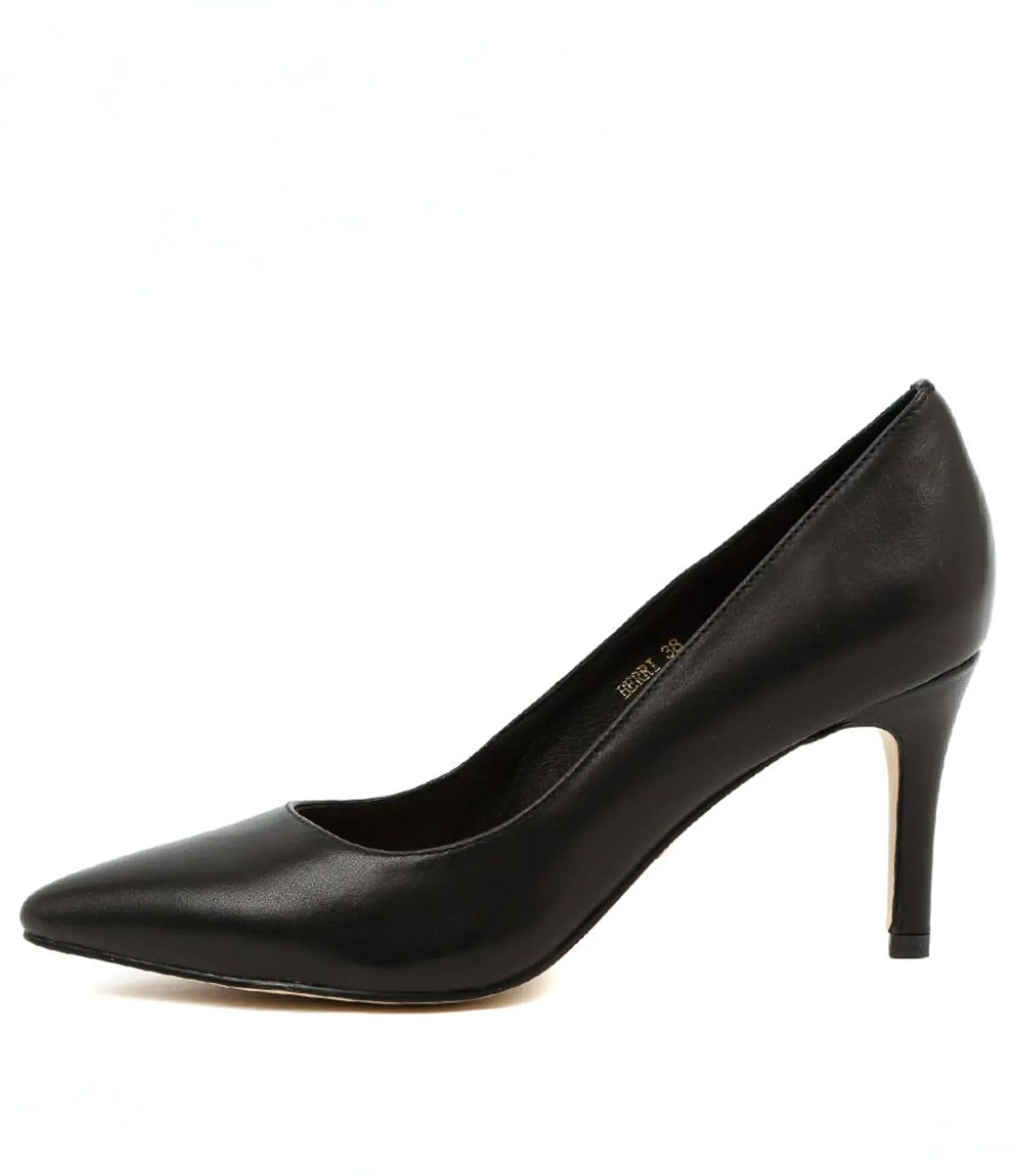 Hot Midas Shoes Berri Black Leather